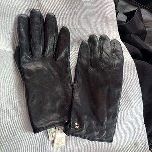 Kate spade large Black Leather Men's Gloves - Classic Winter Accessory
